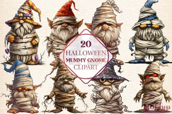 Halloween Mummy Gnome Clipart: A Designer's Guide