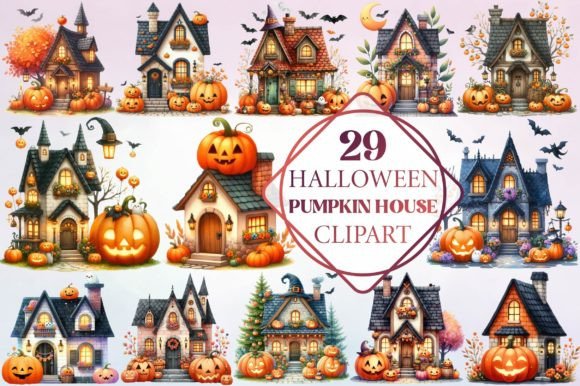 Halloween Pumpkin House Clipart: A Designer's Guide