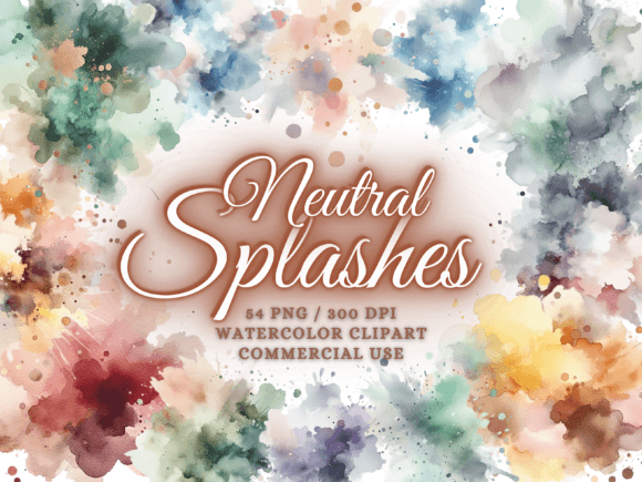 Splashes Splatter Brushstroke Background